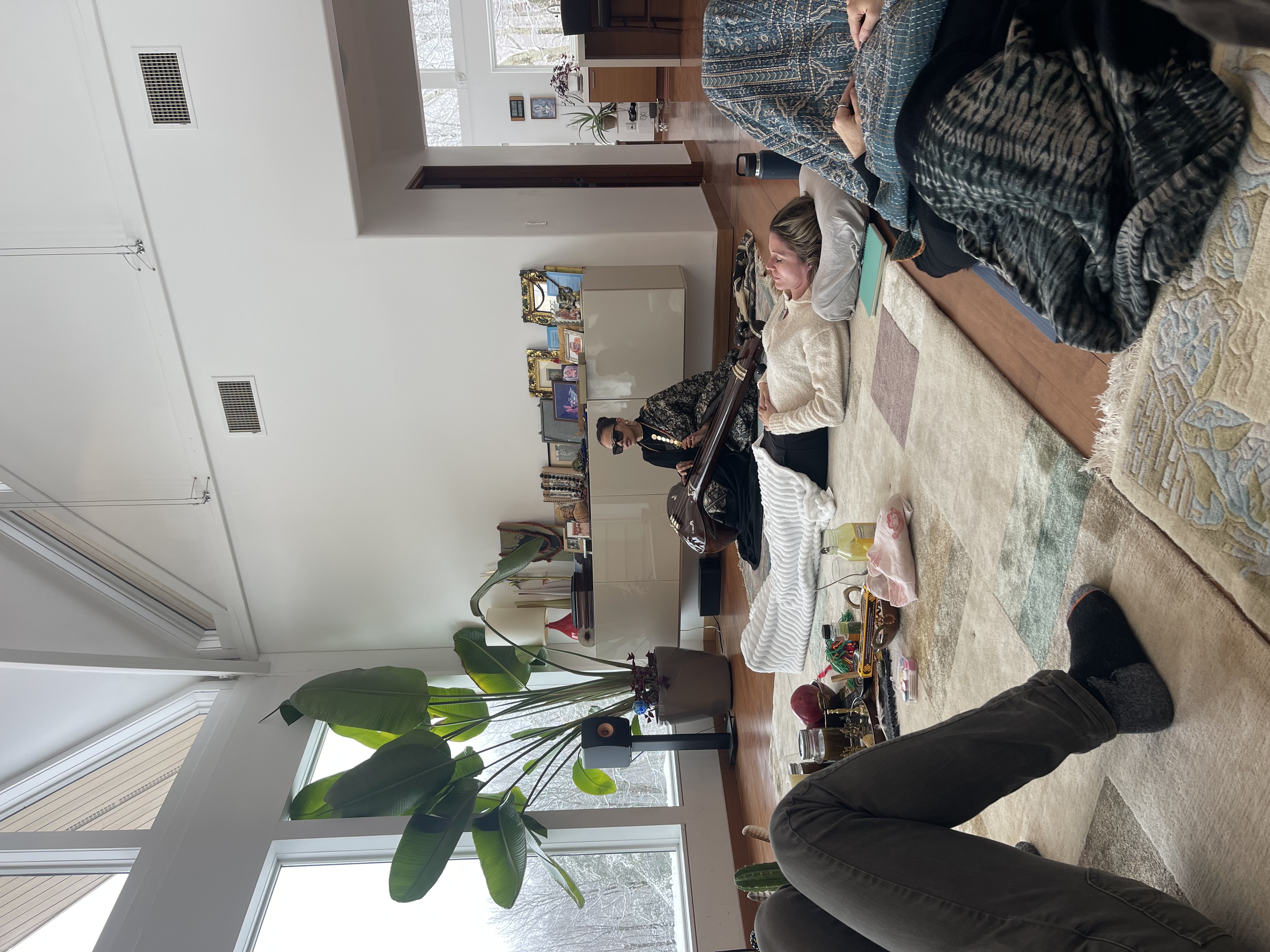 A meditation class I hosted